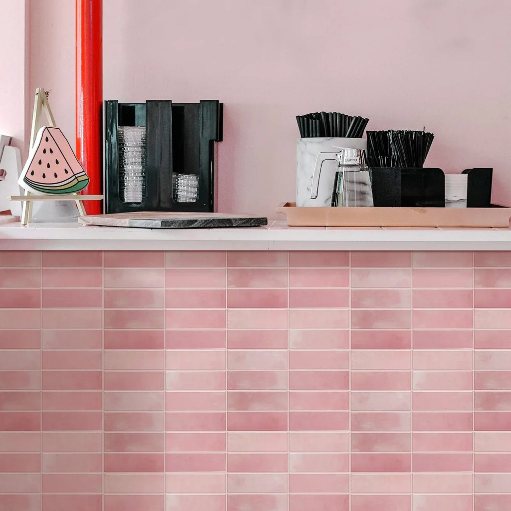 Waterproof Peel-and-Stick 3D Textured Wall Tiles