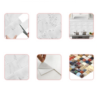 Waterproof Peel-and-Stick 3D Textured Wall Tiles