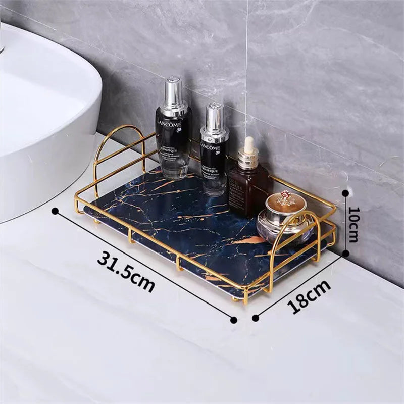 Waterproof Rust-Resistant Double-Tier Shelf