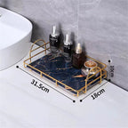 Waterproof Rust-Resistant Double-Tier Shelf