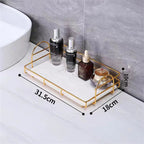 Waterproof Rust-Resistant Double-Tier Shelf