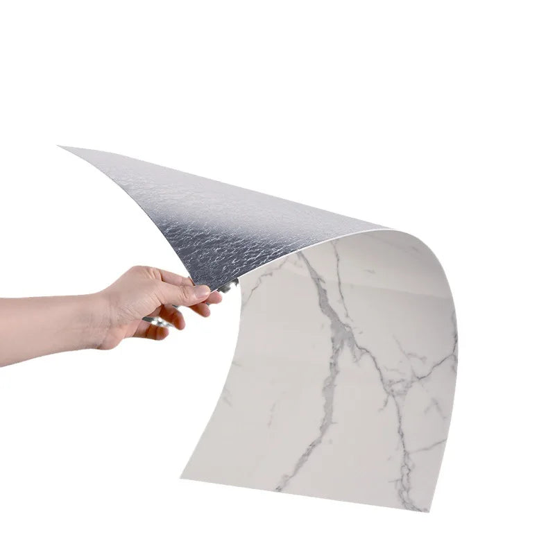 Waterproof Self-Adhesive 3D Marble Tiles (30x30 cm)