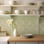 Waterproof Self-Adhesive Vinyl Tile Stickers (Set of 10)