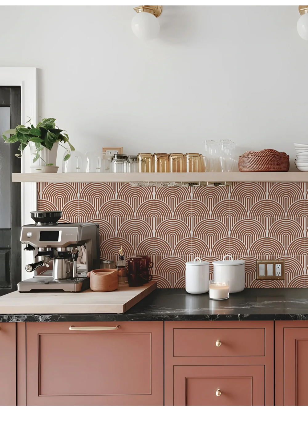 Waterproof Self-Adhesive Vinyl Tile Stickers (Set of 10)