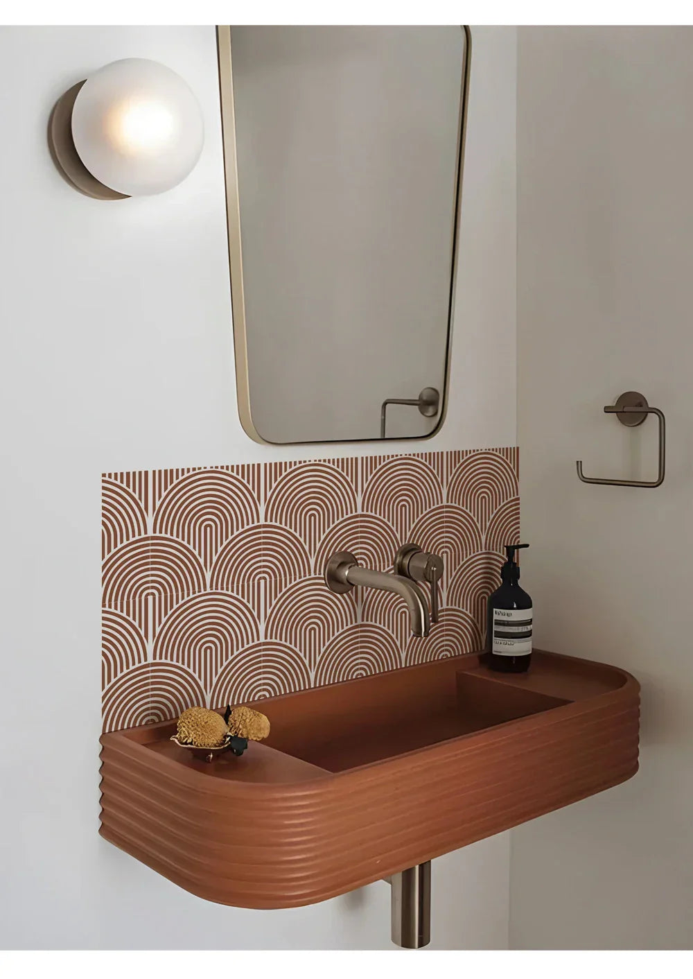 Waterproof Self-Adhesive Vinyl Tile Stickers (Set of 10)
