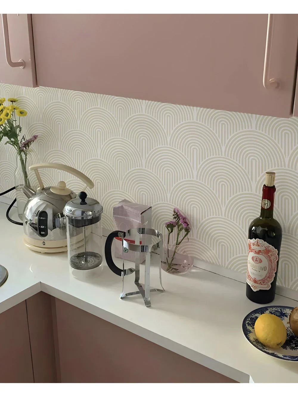 Waterproof Self-Adhesive Vinyl Tile Stickers (Set of 10)