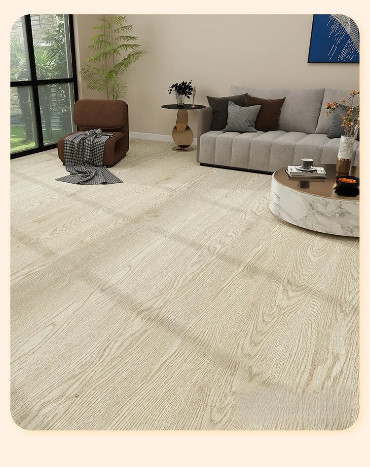 Waterproof & Self-Adhesive Wood-Look Floor Tiles