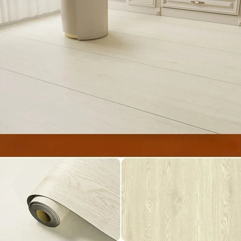 Waterproof & Self-Adhesive Wood-Look Floor Tiles