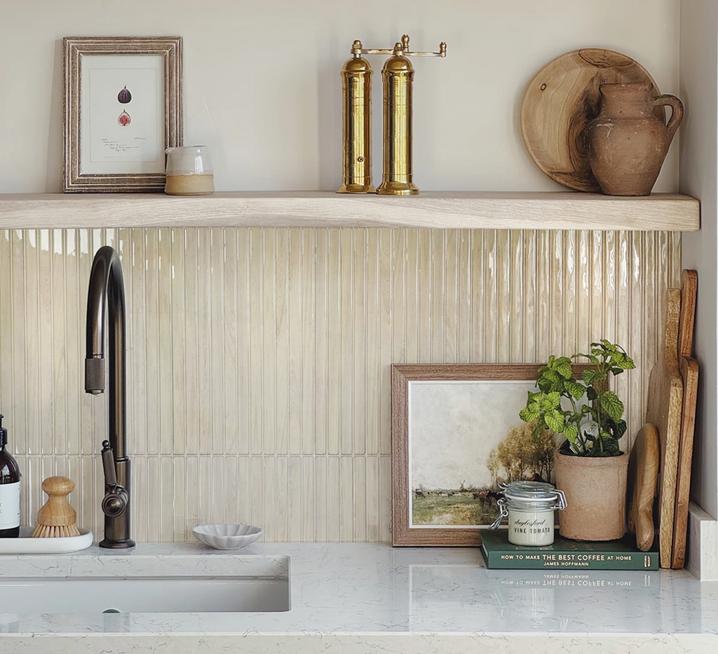 Waterproof Wood-Grain Peel & Stick Wall Tile (9 x 11.8 in)
