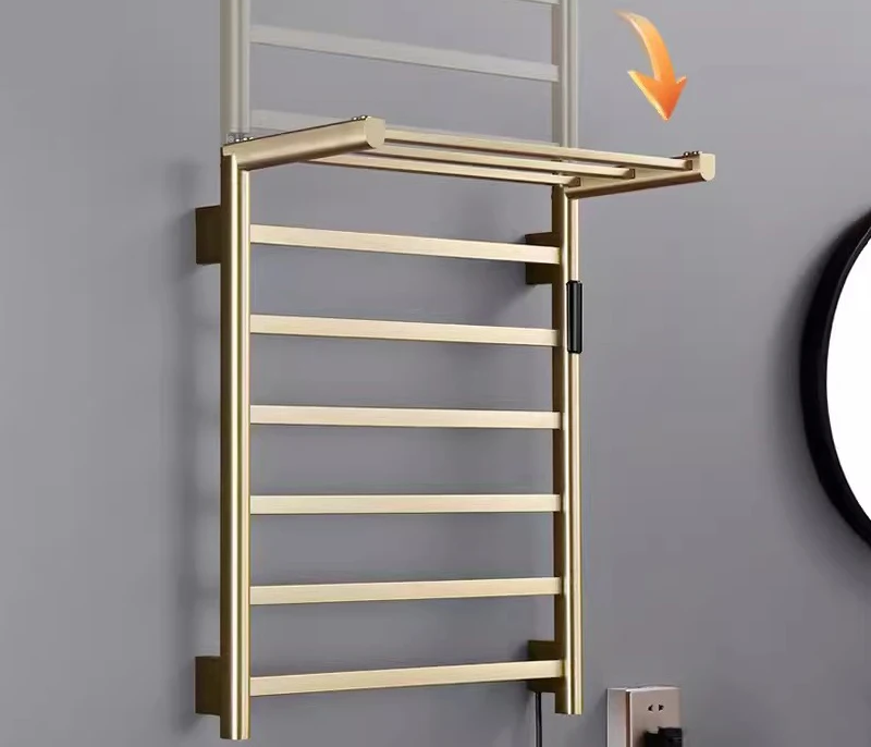 WiFi & Timer Wall-Mounted Stainless Steel Towel Warmer