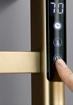 WiFi & Timer Wall-Mounted Stainless Steel Towel Warmer