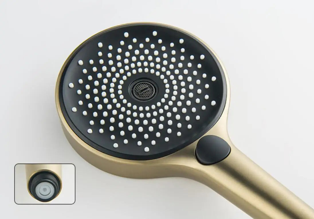 Wide-Coverage Rustproof Square Rain Shower Head (Wall-Mount)