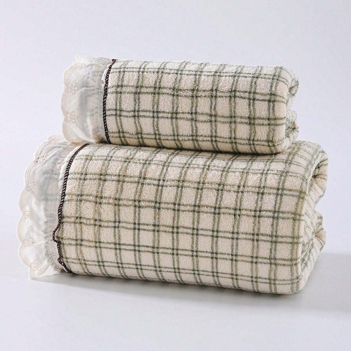 Ultra-Soft Quick-Drying Polyester Towel Set (Set of 2)