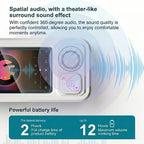 Water-Resistant 360° Rotating Shower Speaker & Phone Holder (Fits 4–6.8" Phones)