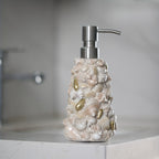 Refillable Shell-Shaped Resin Soap Dispenser (Floor Mount)