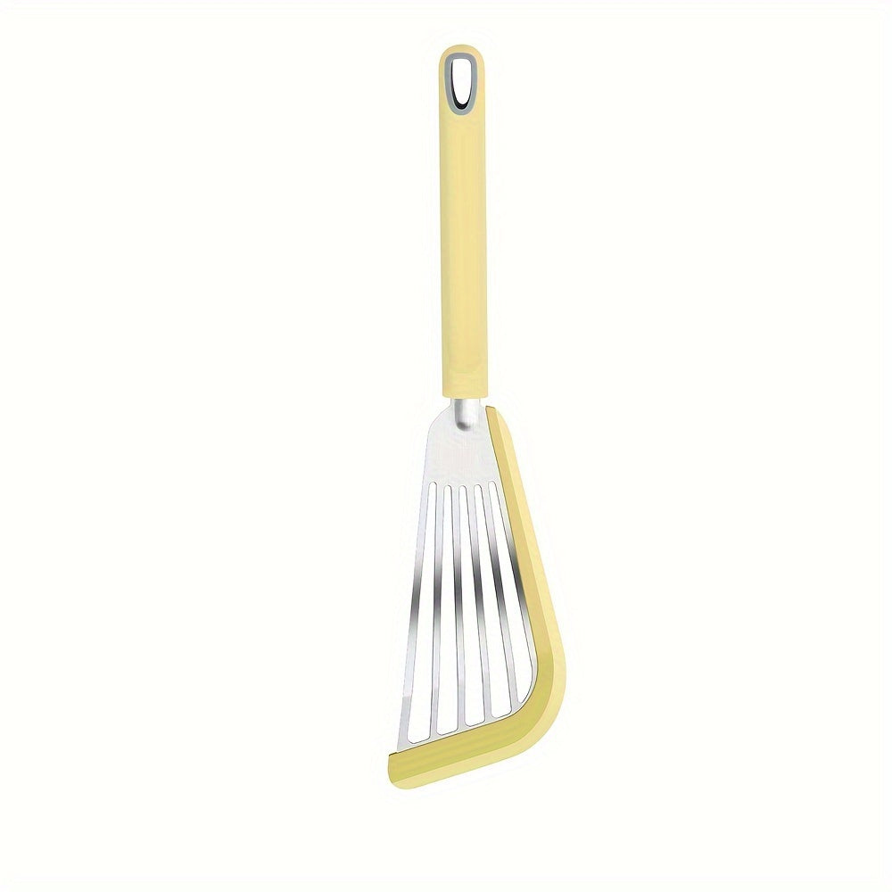 Heat-Resistant Silicone & Stainless Steel Spatula