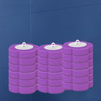 Wall-Mount Toilet Brush Set (Replacement Heads Included)