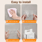 Collapsible Wall-Mount & Freestanding Laundry Basket
