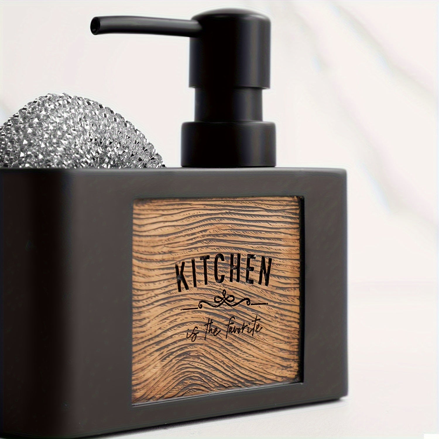 Freestanding Mercury-Free Resin Soap Dispenser