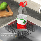 No-Drill Space-Saving Plastic Corner Rack