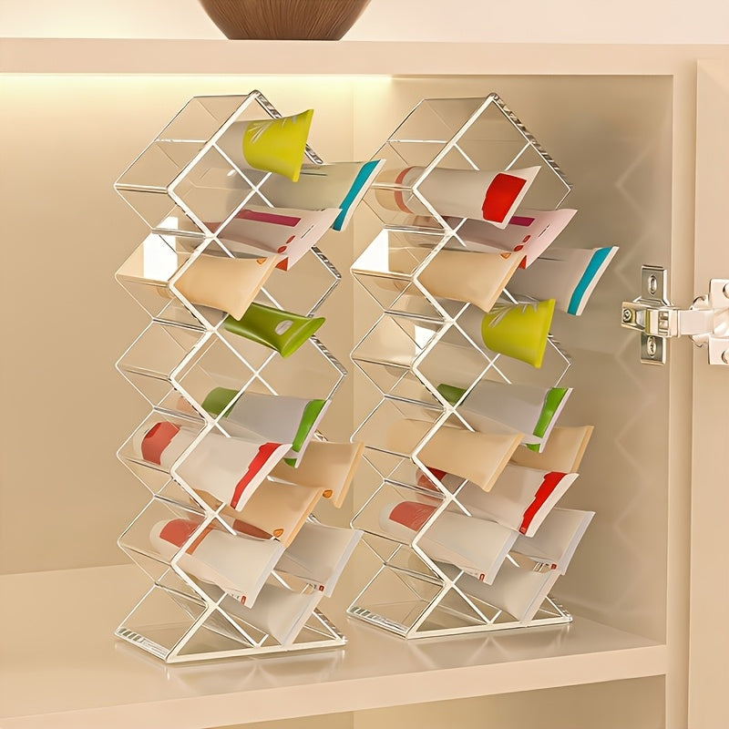 Clear Acrylic 16-Compartment Medicine Organizer