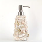 Refillable Shell-Shaped Resin Soap Dispenser (Floor Mount)