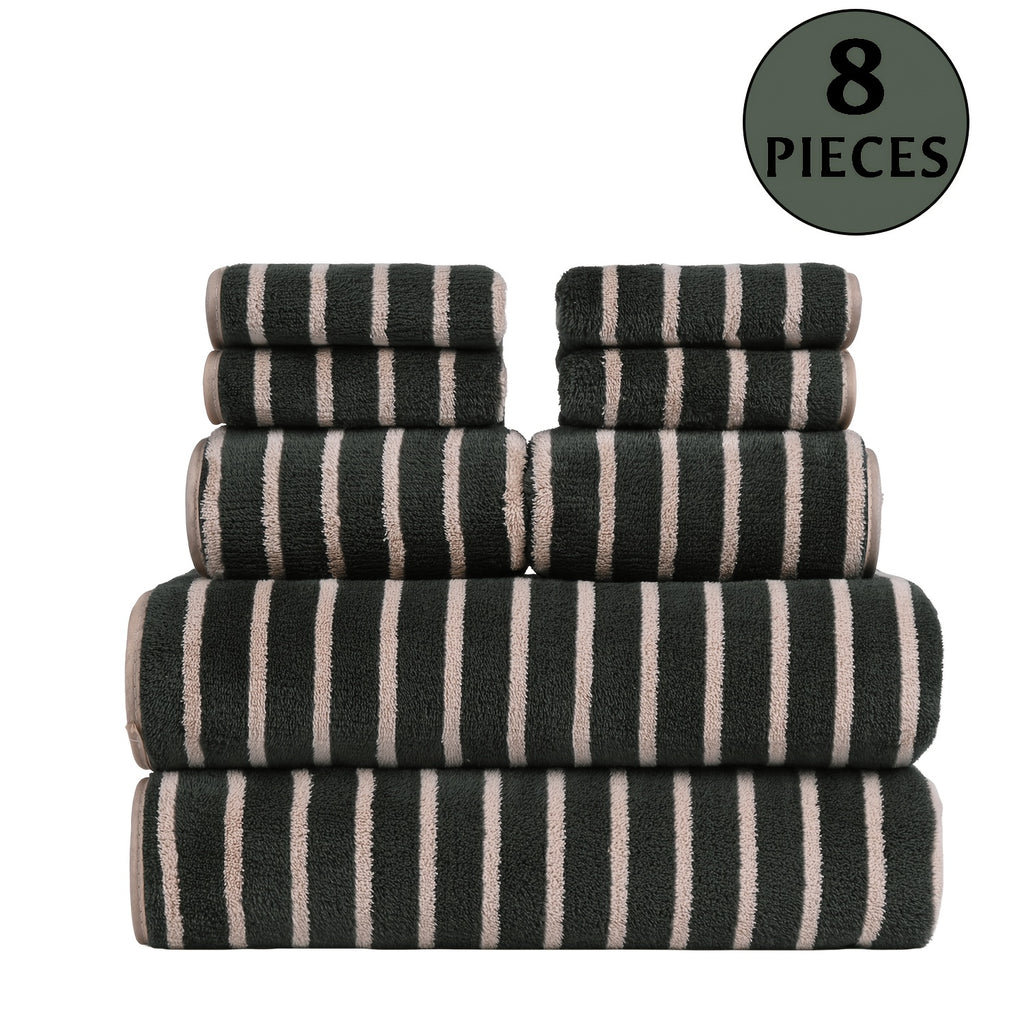 Ultra-Soft Quick-Drying Microfiber Towel Set (5-Piece)