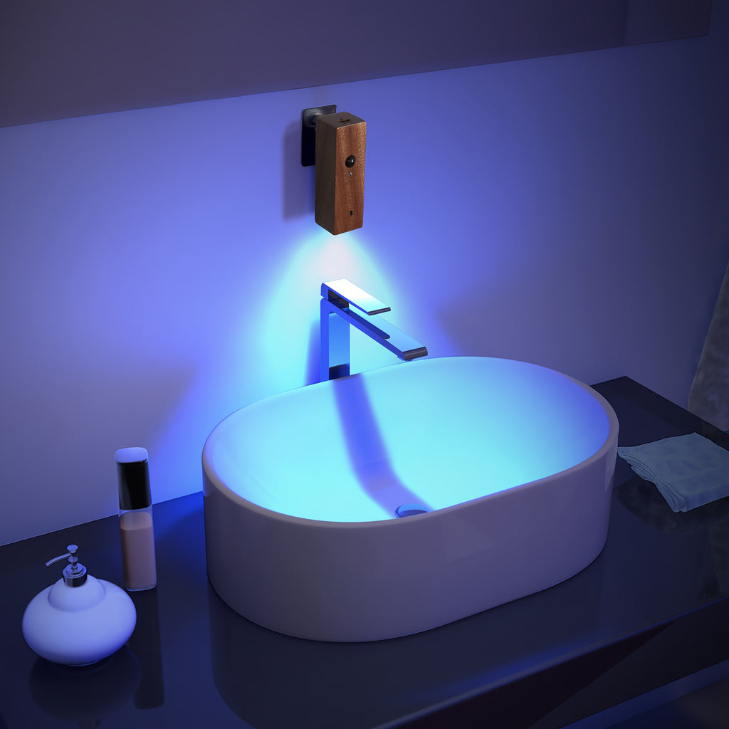 Motion-Sensor RGB Rechargeable Wall Light (Drill-Free Mounting)