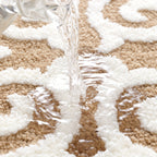 Extra-Soft Absorbent Polyester Bath Mat (Non-Slip TPR Backing)