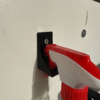Durable Plastic Wall-Mount Spray Bottle Holder (Set of 4)