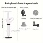 Power-Free PVC Drain Plunger (Toilet & Sink)