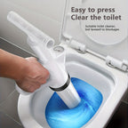 Power-Free PVC Drain Plunger (Toilet & Sink)
