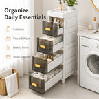 Space-Saving Waterproof Window-View Storage Cabinet (3–6-Tier)