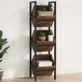 Space-Saving 3-Tier Engineered Wood Snack & Fruit Rack