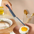 Heat-Resistant Silicone & Stainless Steel Spatula