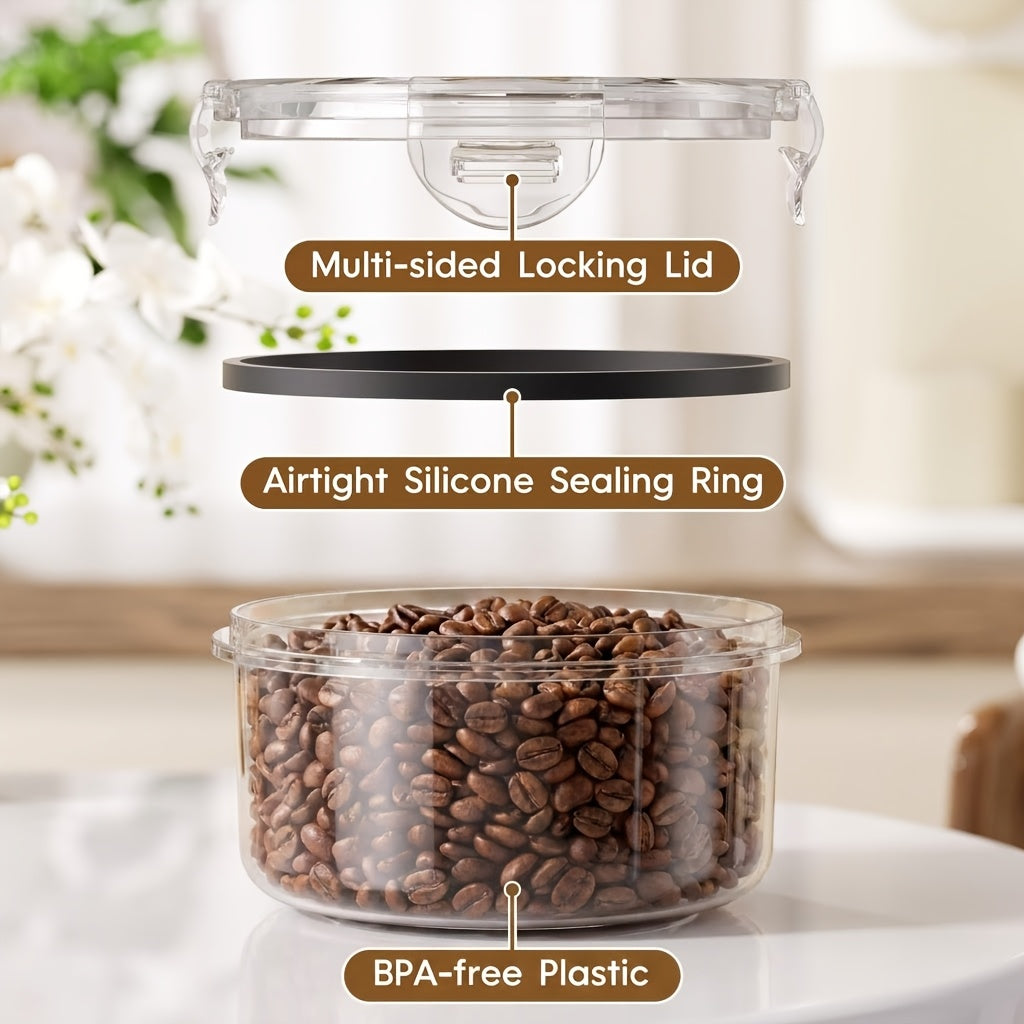 Airtight Latch & Microwave-Safe Food Storage Container Set (Set of 48)