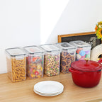 Airtight BPA-Free Flip-Top Food Storage Containers