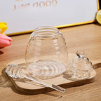 Reusable Glass Flip-Top Storage Jar (3-Piece)