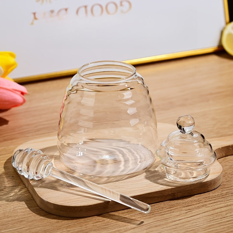 Reusable Glass Flip-Top Storage Jar (3-Piece)