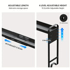 Expandable & Adjustable Powder-Coated Stove Shelf