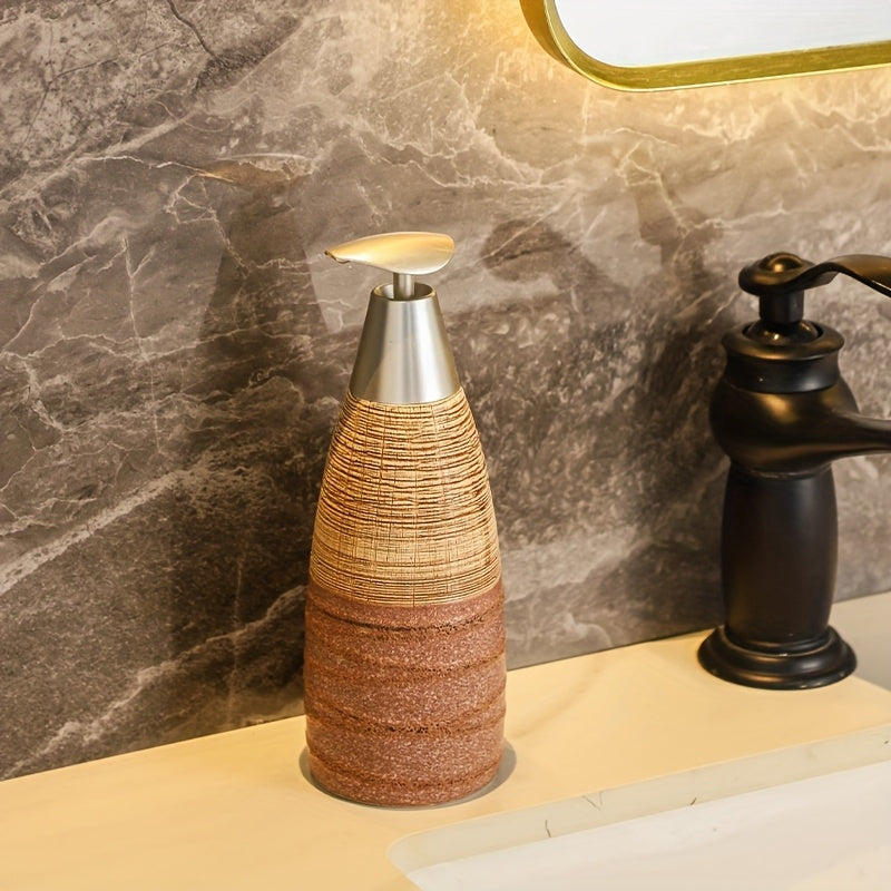 Refillable Ceramic Hand Pump Bottle