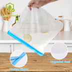 Leakproof BPA-Free Reusable Silicone Food Bags (38-Piece Set)
