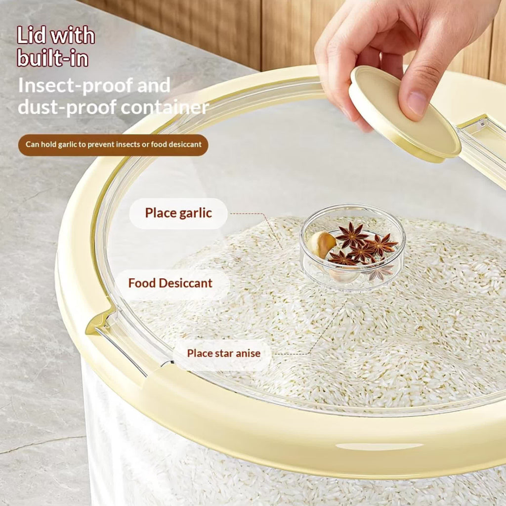 Insect-Proof & Moisture-Proof Rice & Pet Food Container