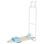 Space-Saving Heat-Resistant Fold-Down Ironing Board (Over-Door)