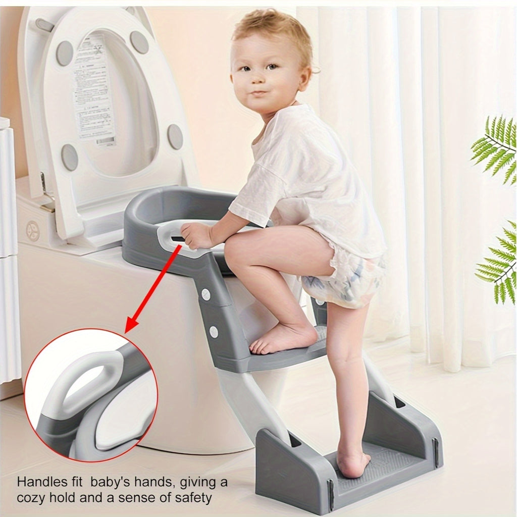 2-in-1 Foldable Anti-Slip Toddler Potty Seat