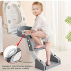 2-in-1 Foldable Anti-Slip Toddler Potty Seat