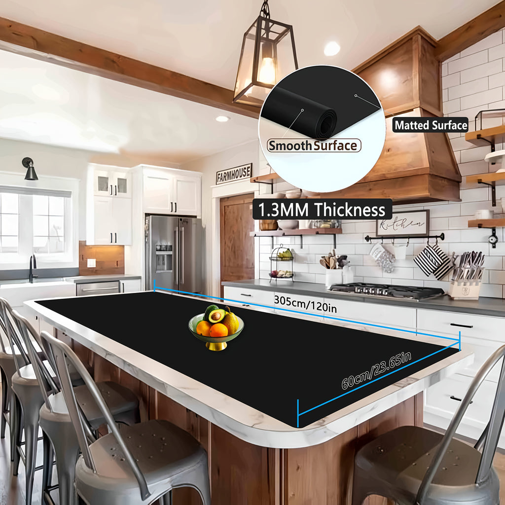 Heat-Resistant Non-Slip Silicone Countertop Mat