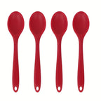 Heat-Resistant Non-Stick Silicone Spoons (Set of 4)