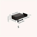 Stainless Steel Wall-Mounted Toilet Paper & Wipes Holder