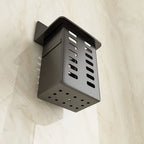 Wall-Mounted Space-Saving Toothbrush & Toothpaste Holder